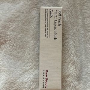 NEW Rare Beauty Soft Pinch Liquid Blush in FAITH, deep berry matte